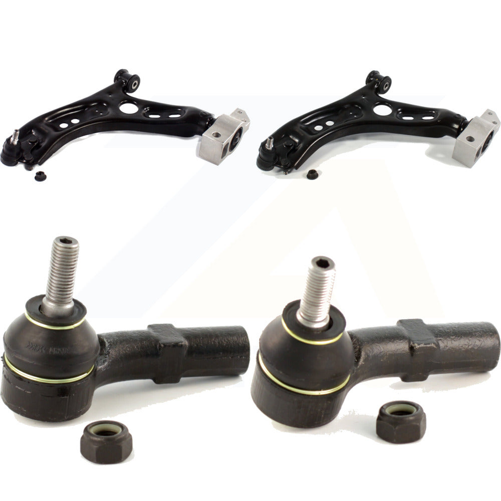 Front Suspension Control Arm Assembly And Tie Rod End Kit For Volkswagen Tiguan CC KTR-102697
