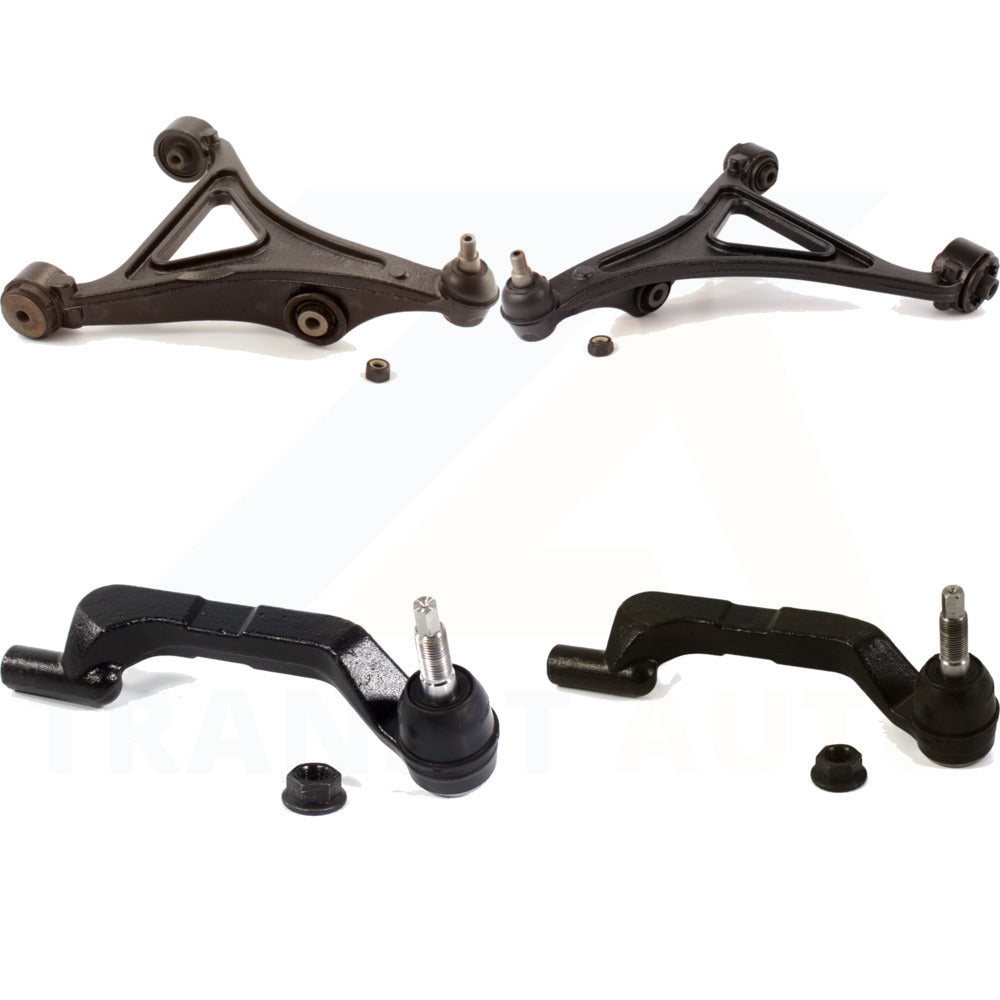 Front Suspension Control Arm Assembly And Tie Rod End Kit For 2011 Dodge Charger AWD KTR-102703