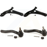 Front Suspension Control Arm Assembly And Tie Rod End Kit For 2004-2005 Toyota Echo Manual steering system KTR-102712