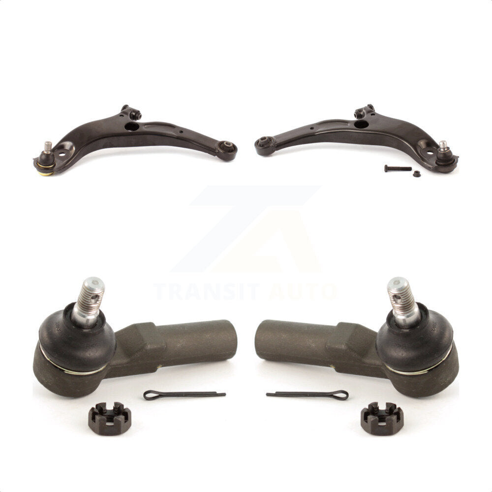 Front Suspension Control Arm Assembly And Tie Rod End Kit For Mazda Protege Protege5 KTR-102718