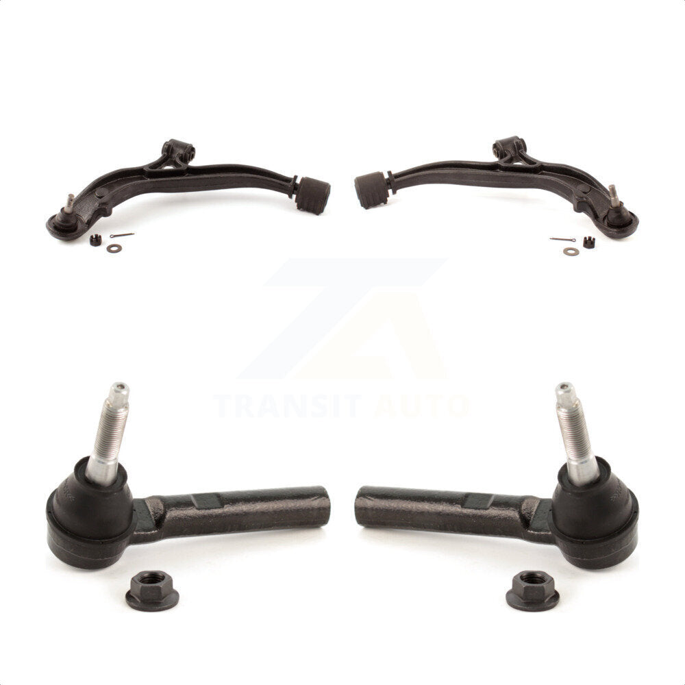 Front Suspension Control Arm Assembly And Tie Rod End Kit For Dodge Chrysler Grand Caravan Town & Country Voyager KTR-102723