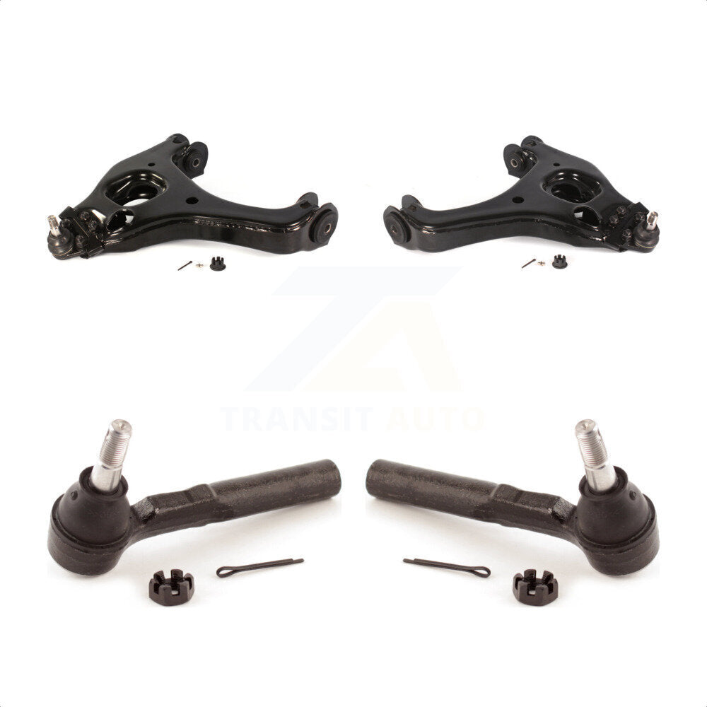 Front Suspension Control Arm Assembly And Tie Rod End Kit For Chevrolet Silverado 1500 GMC Sierra Classic KTR-102726