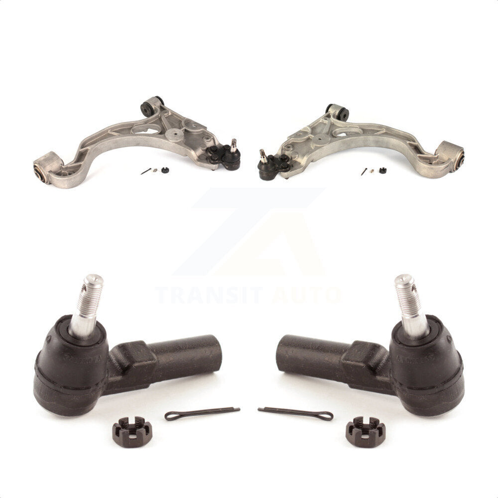 Front Suspension Control Arm Assembly And Tie Rod End Kit For Buick LeSabre Cadillac DeVille Park Avenue Pontiac Bonneville Seville Oldsmobile Aurora Riviera KTR-102729