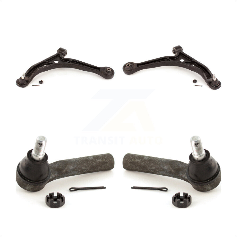 Front Suspension Control Arm Assembly And Tie Rod End Kit For 1999-2004 Honda Odyssey KTR-102736