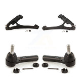 Front Suspension Control Arm Assembly And Tie Rod End Kit For 2003-2005 Chevrolet Express 2500 GMC Savana With 8500 Lb GVW or 8600 AWD KTR-102748