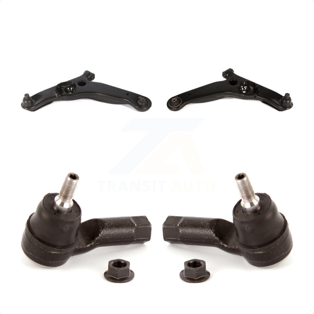 Front Suspension Control Arm Assembly And Tie Rod End Kit For 2003-2006 Mitsubishi Outlander KTR-102761