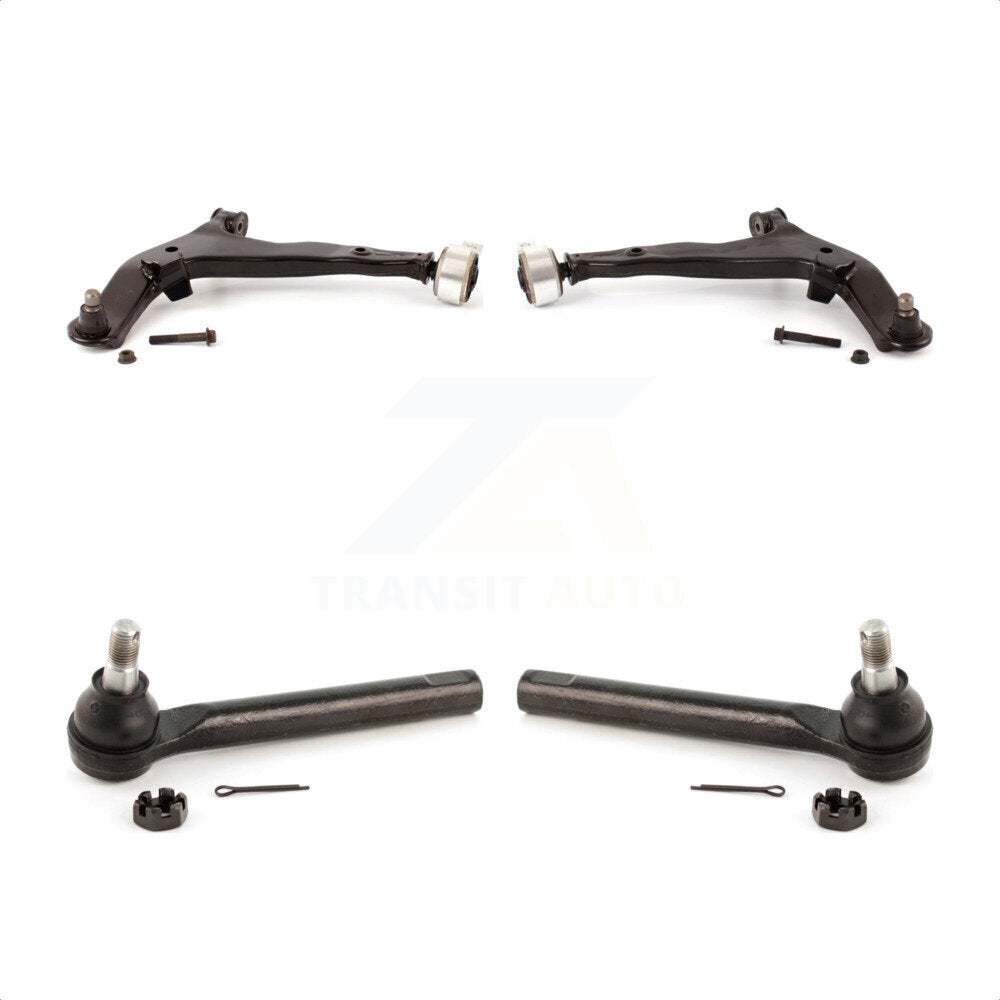 Front Suspension Control Arm Assembly And Tie Rod End Kit For 2003-2004 Nissan Murano KTR-102765