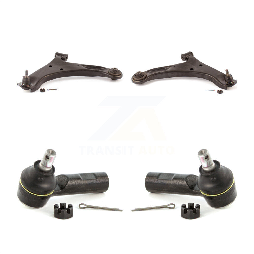Front Suspension Control Arm Assembly And Tie Rod End Kit For 2006-2013 Suzuki Grand Vitara KTR-102769