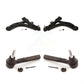 Front Suspension Control Arm Assembly And Tie Rod End Kit For Buick Rendezvous Chevrolet Uplander Pontiac Aztek Montana Terraza Saturn Relay KTR-102780