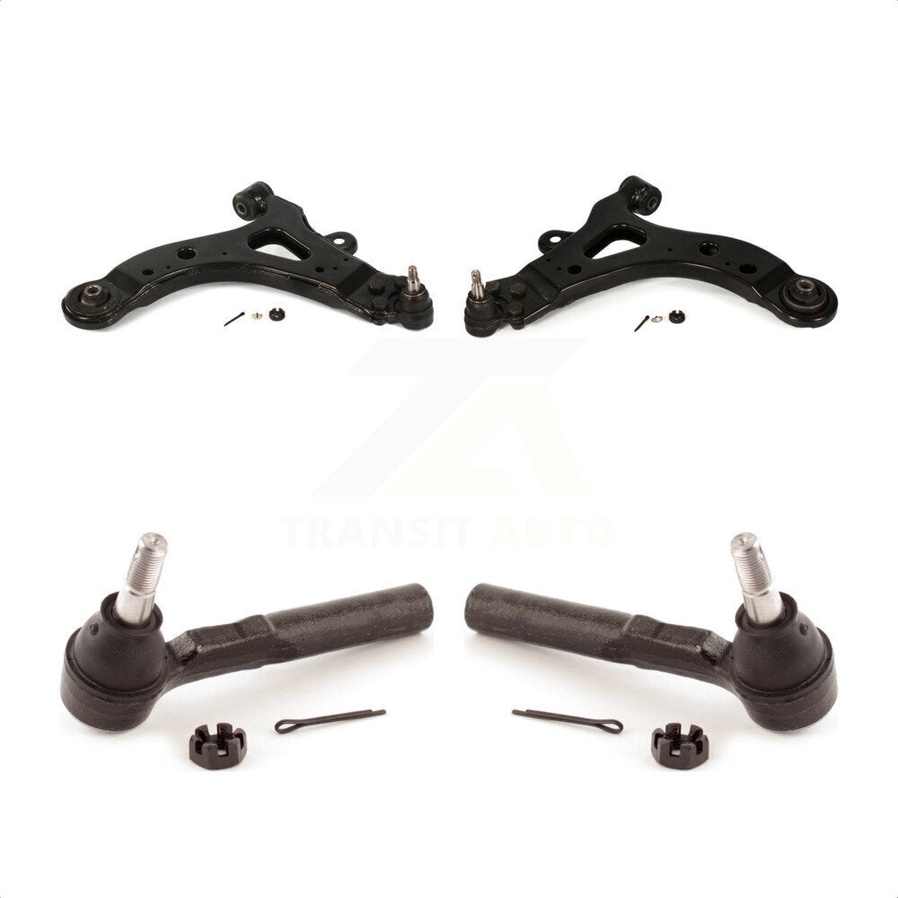 Front Suspension Control Arm Assembly And Tie Rod End Kit For Buick Rendezvous Chevrolet Uplander Pontiac Aztek Montana Terraza Saturn Relay KTR-102780