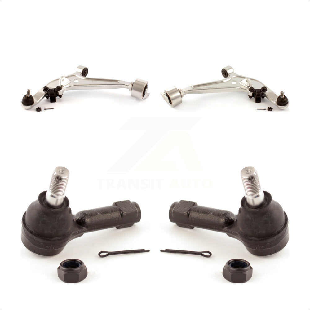 Front Suspension Control Arm Assembly And Tie Rod End Kit For 2005-2006 Nissan X-Trail KTR-102784
