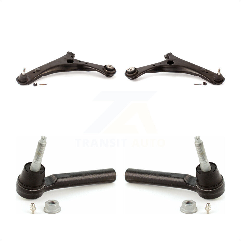 Front Suspension Control Arm Assembly And Tie Rod End Kit For Dodge Grand Caravan Chrysler Town & Country Volkswagen Routan Ram C/V KTR-102788