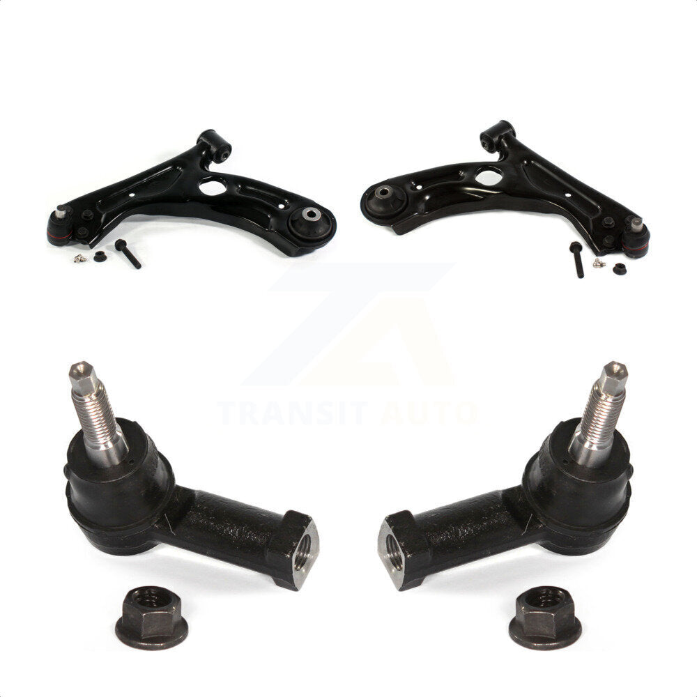 Front Suspension Control Arm Assembly And Tie Rod End Kit For 2012-2019 Chevrolet Sonic KTR-102791