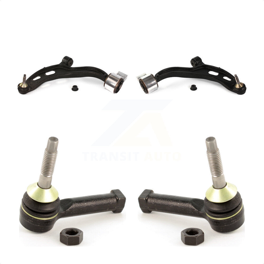 Front Suspension Control Arm Assembly And Tie Rod End Kit For Ford Taurus Flex Lincoln MKS MKT KTR-102792