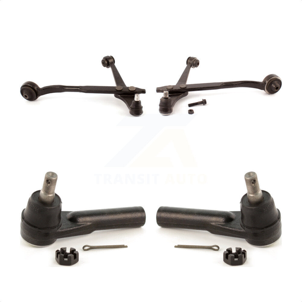 Front Suspension Control Arm Assembly And Tie Rod End Kit For 1999-2003 Ford Windstar KTR-102797