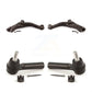 Front Suspension Control Arm Assembly And Tie Rod End Kit For Ford Escape Mazda Tribute Mercury Mariner KTR-102800