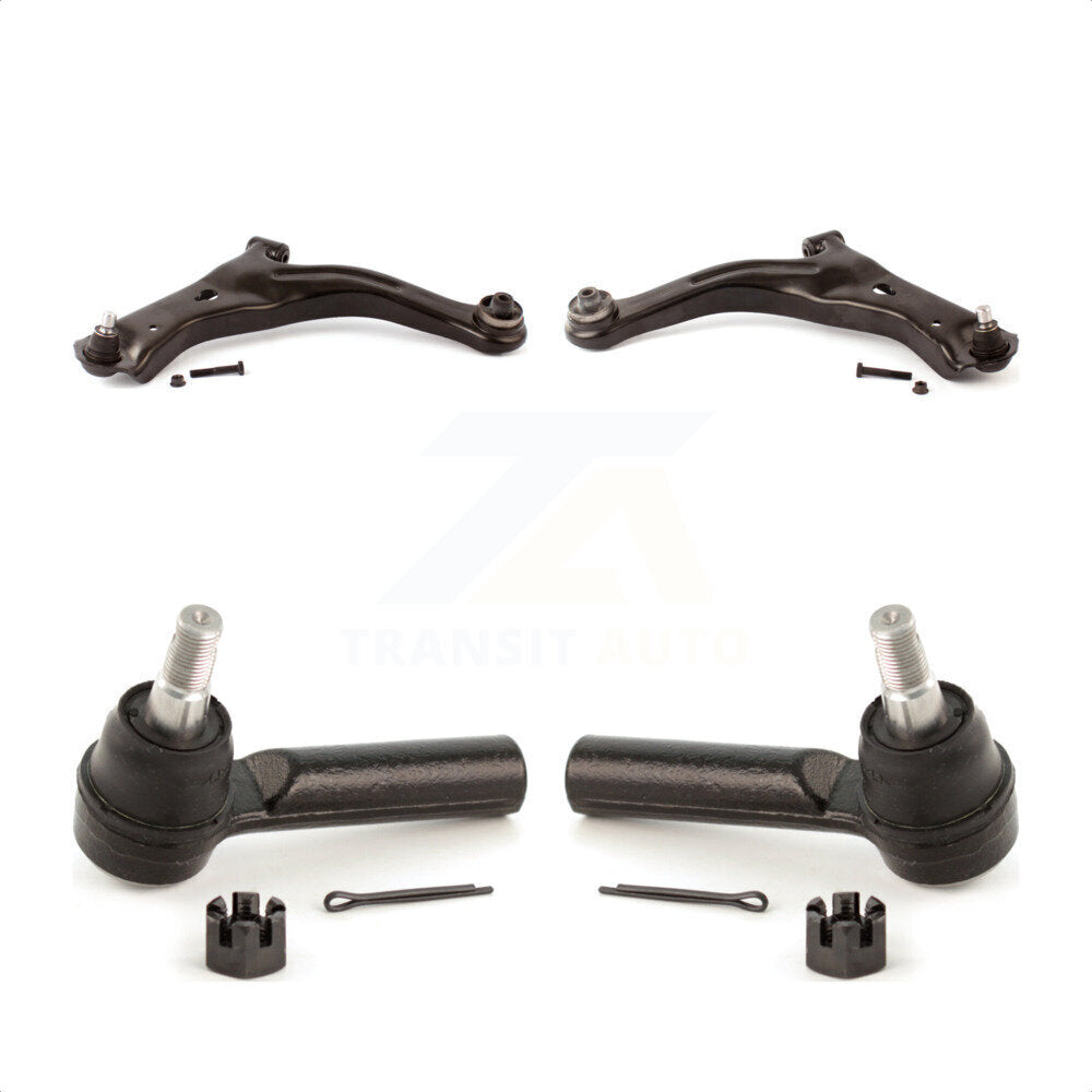 Front Suspension Control Arm Assembly And Tie Rod End Kit For Ford Escape Mazda Tribute Mercury Mariner KTR-102800