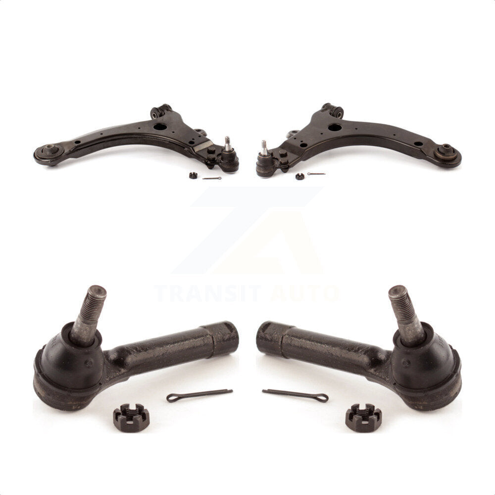 Front Suspension Control Arm Assembly And Tie Rod End Kit For Chevrolet Impala Pontiac Grand Prix Venture Limited Montana Monte Carlo Oldsmobile Silhouette Trans Sport KTR-102805