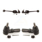 Front Suspension Control Arm Assembly And Tie Rod End Kit For Saturn SL2 SL1 SC2 SL SC1 SW2 SW1 SC KTR-102832