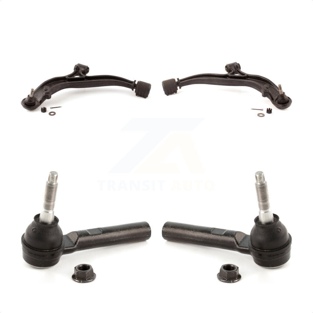 Front Suspension Control Arm Assembly And Tie Rod End Kit For 2005-2007 Dodge Grand Caravan Chrysler Town & Country KTR-102843