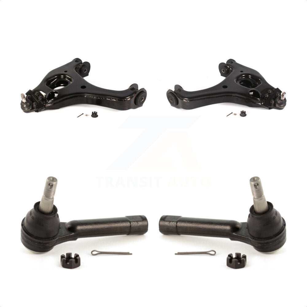 Front Suspension Control Arm Assembly And Tie Rod End Kit For Chevrolet Silverado 1500 GMC Sierra Classic KTR-102846