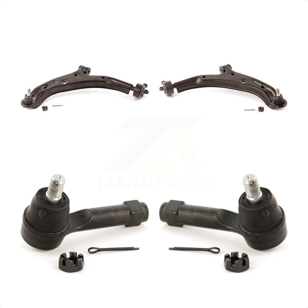 Front Suspension Control Arm Assembly And Tie Rod End Kit For Nissan Sentra KTR-102863