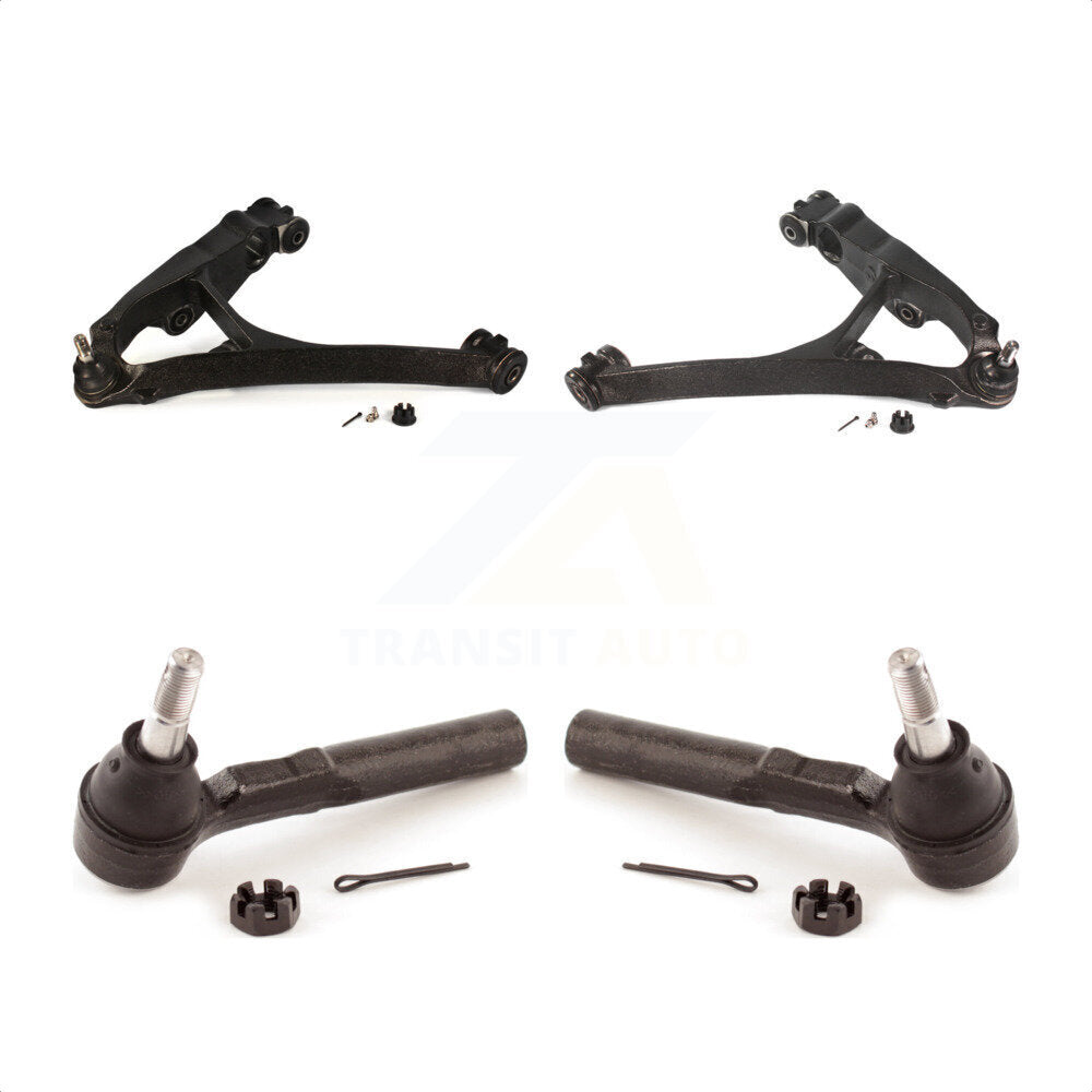 Front Suspension Control Arm Assembly And Tie Rod End Kit For Chevrolet Silverado 1500 GMC Sierra Classic KTR-102865