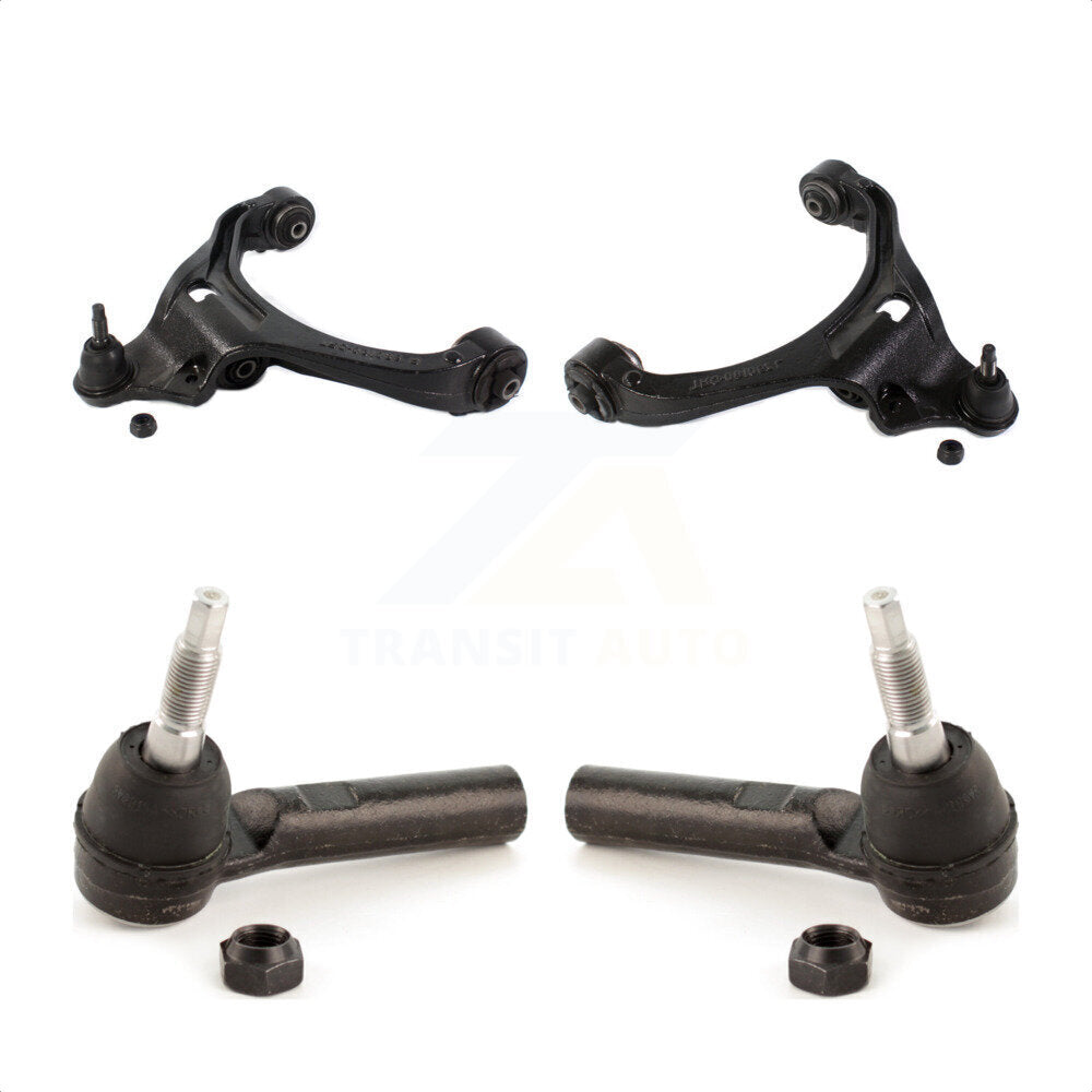 Front Suspension Control Arm Assembly And Tie Rod End Kit For Dakota Dodge Mitsubishi Raider Ram KTR-102871