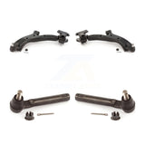 Front Suspension Control Arm Assembly And Tie Rod End Kit For 2007-2011 Honda CR-V Vehicles Manufactured In USA KTR-102872