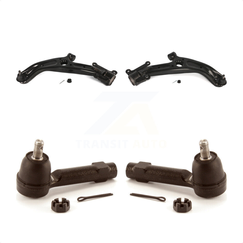 Front Suspension Control Arm Assembly And Tie Rod End Kit For 2007-2008 Honda Fit KTR-102874