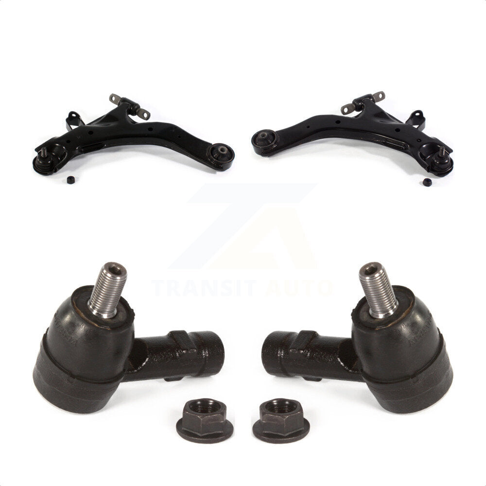 Front Suspension Control Arm Assembly And Tie Rod End Kit For Kia Spectra Hyundai Tiburon Spectra5 KTR-102879