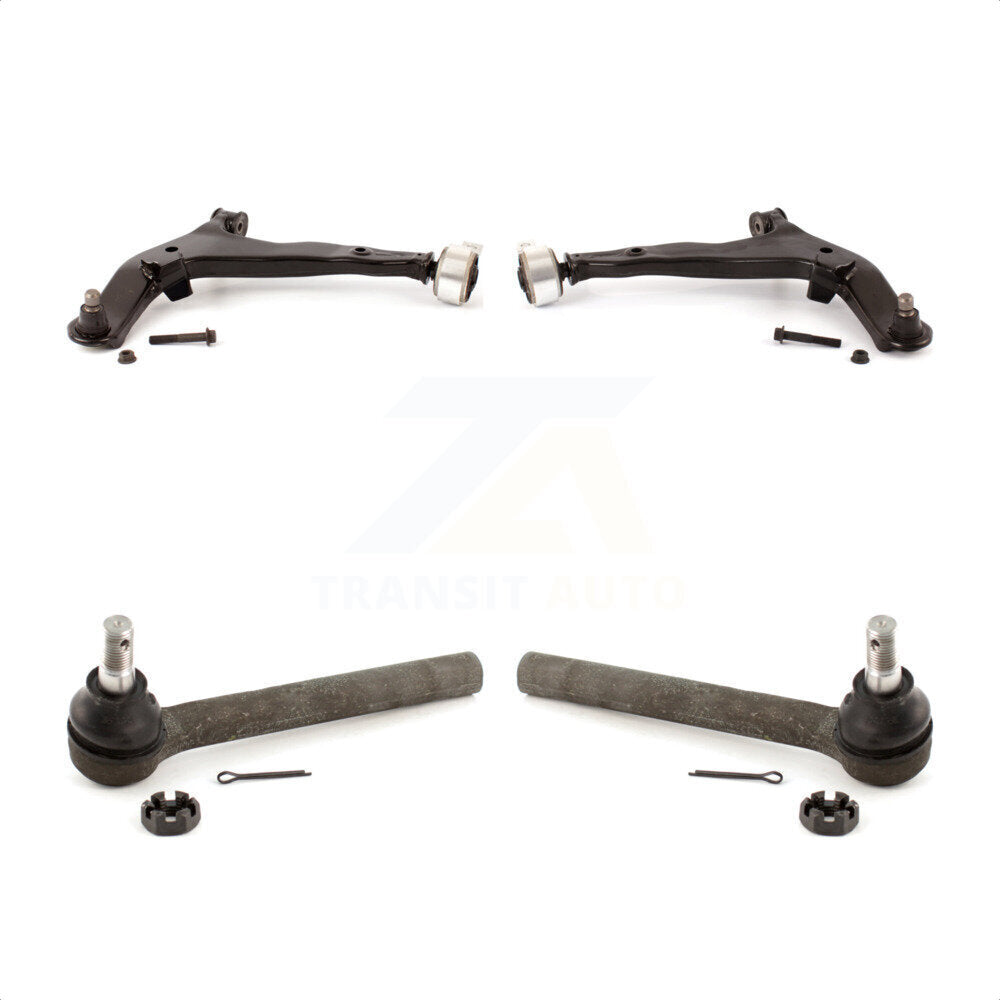 Front Suspension Control Arm Assembly And Tie Rod End Kit For 2005-2007 Nissan Murano KTR-102883