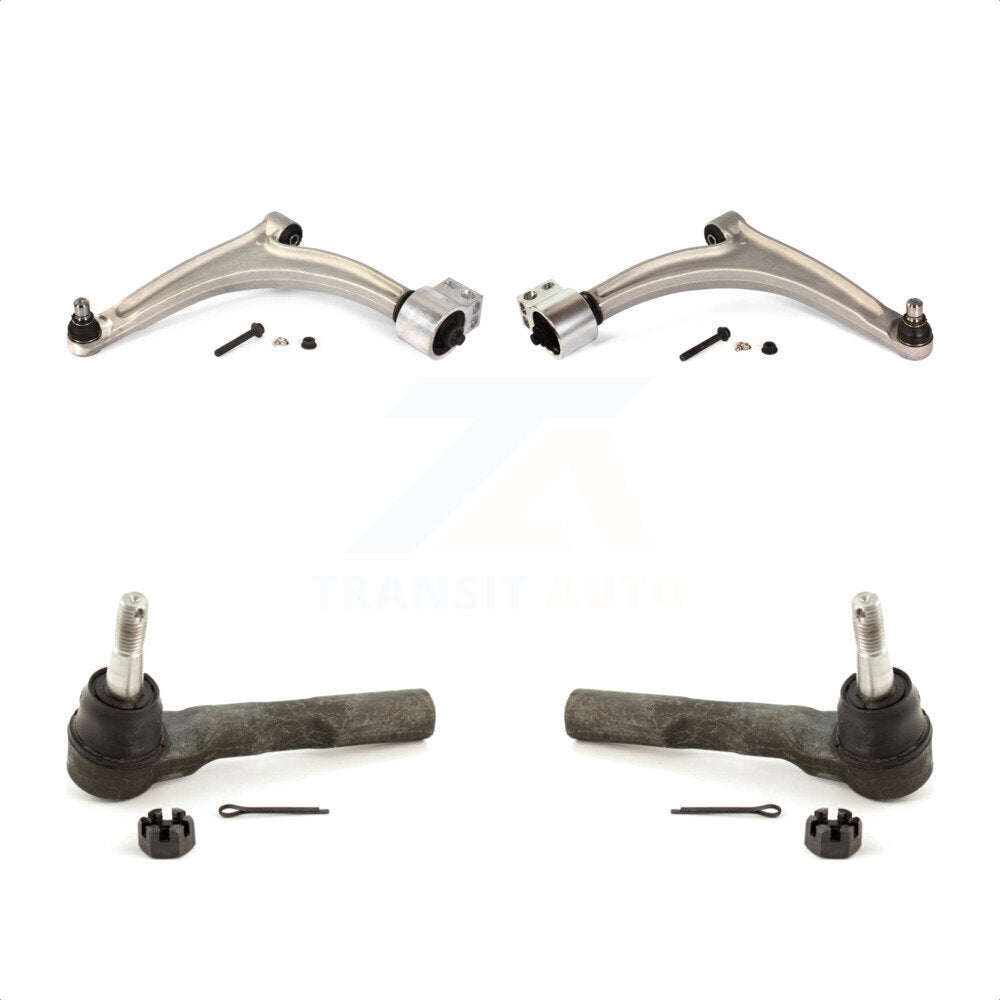 Front Suspension Control Arm Assembly And Tie Rod End Kit For Chevrolet Malibu Pontiac G6 Saturn Aura Contains Rear Bushings KTR-102896
