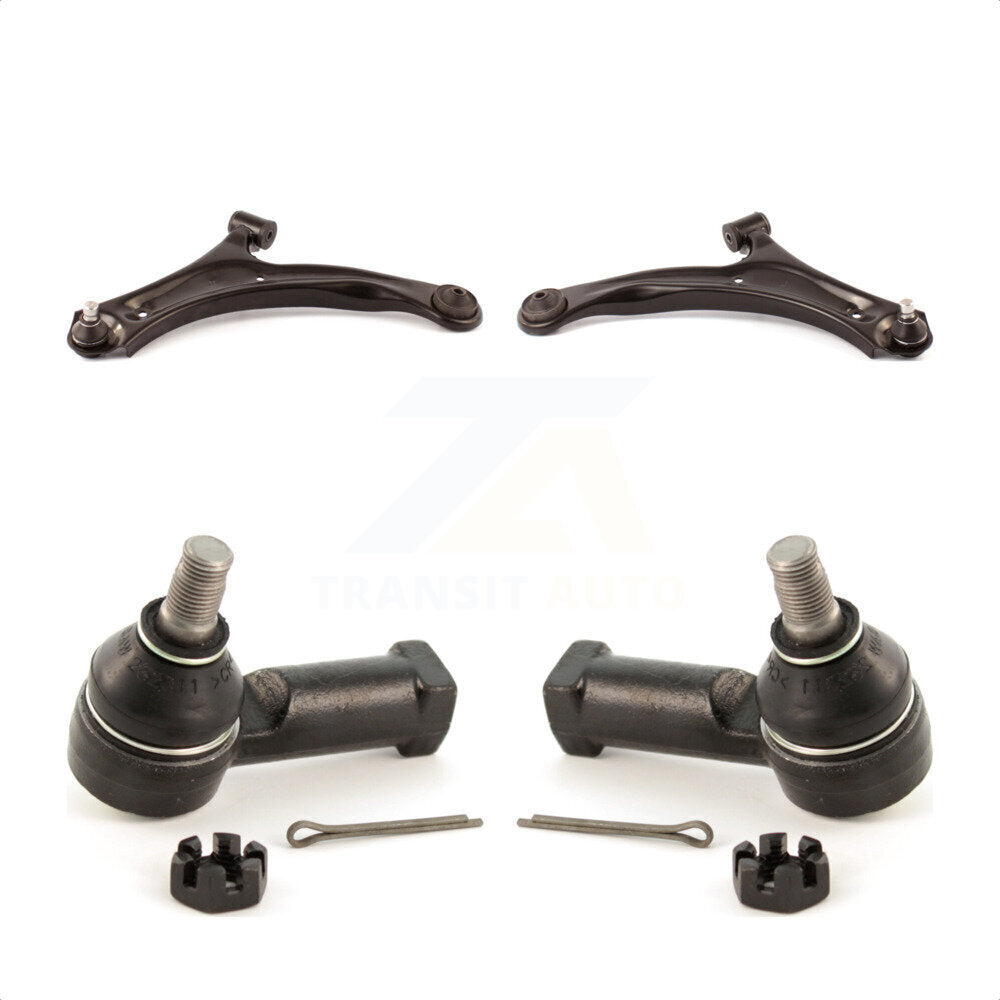 Front Suspension Control Arm Assembly And Tie Rod End Kit For 2004-2007 Suzuki Aerio KTR-102898