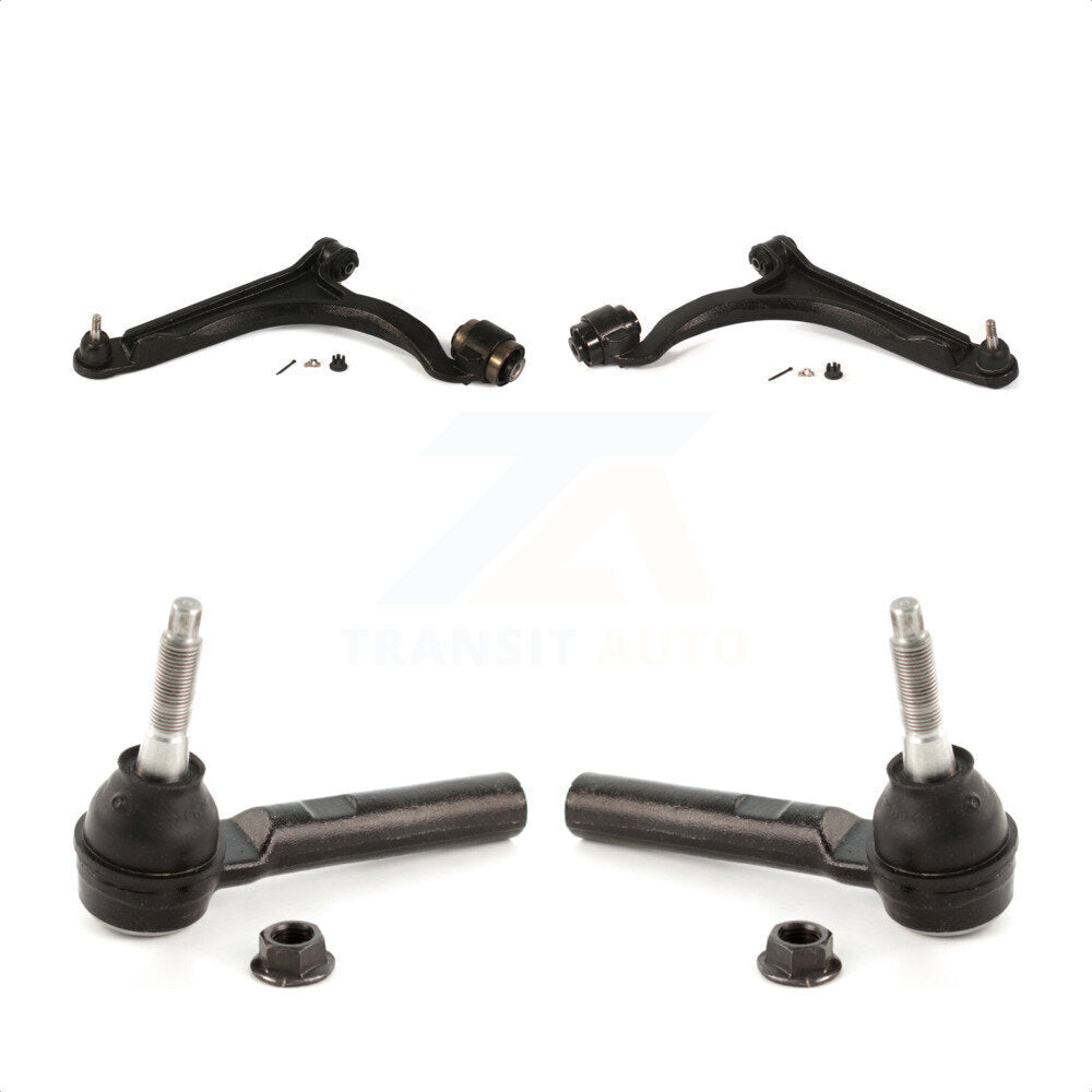 Front Suspension Control Arm Assembly And Tie Rod End Kit For 2004-2008 Chrysler Pacifica KTR-102900