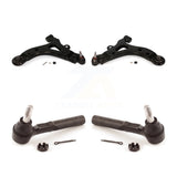 Front Suspension Control Arm Assembly And Tie Rod End Kit For Chevrolet Uplander Pontiac Montana Buick Terraza Saturn Relay Without Sway Bar Mounting Tab KTR-102905