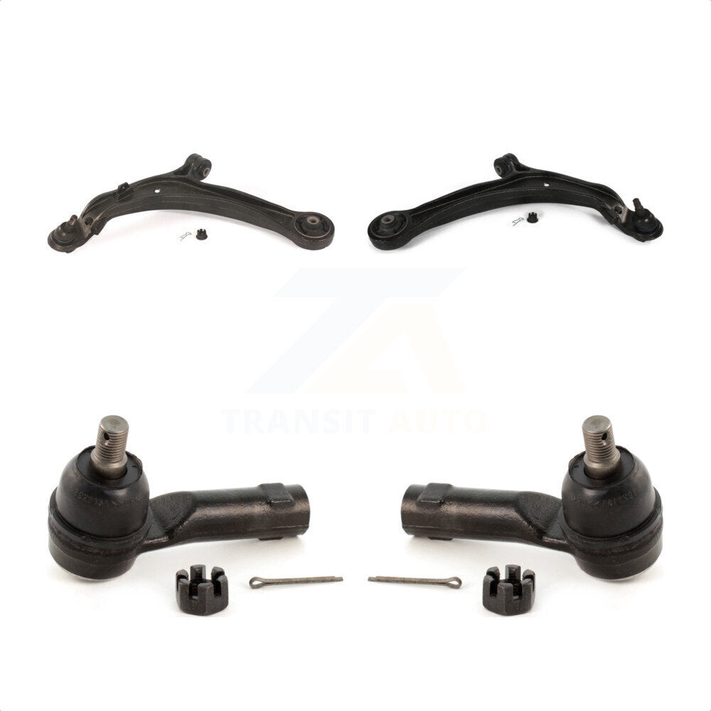 Front Suspension Control Arm Assembly And Tie Rod End Kit For 2011-2017 Honda Odyssey KTR-102906
