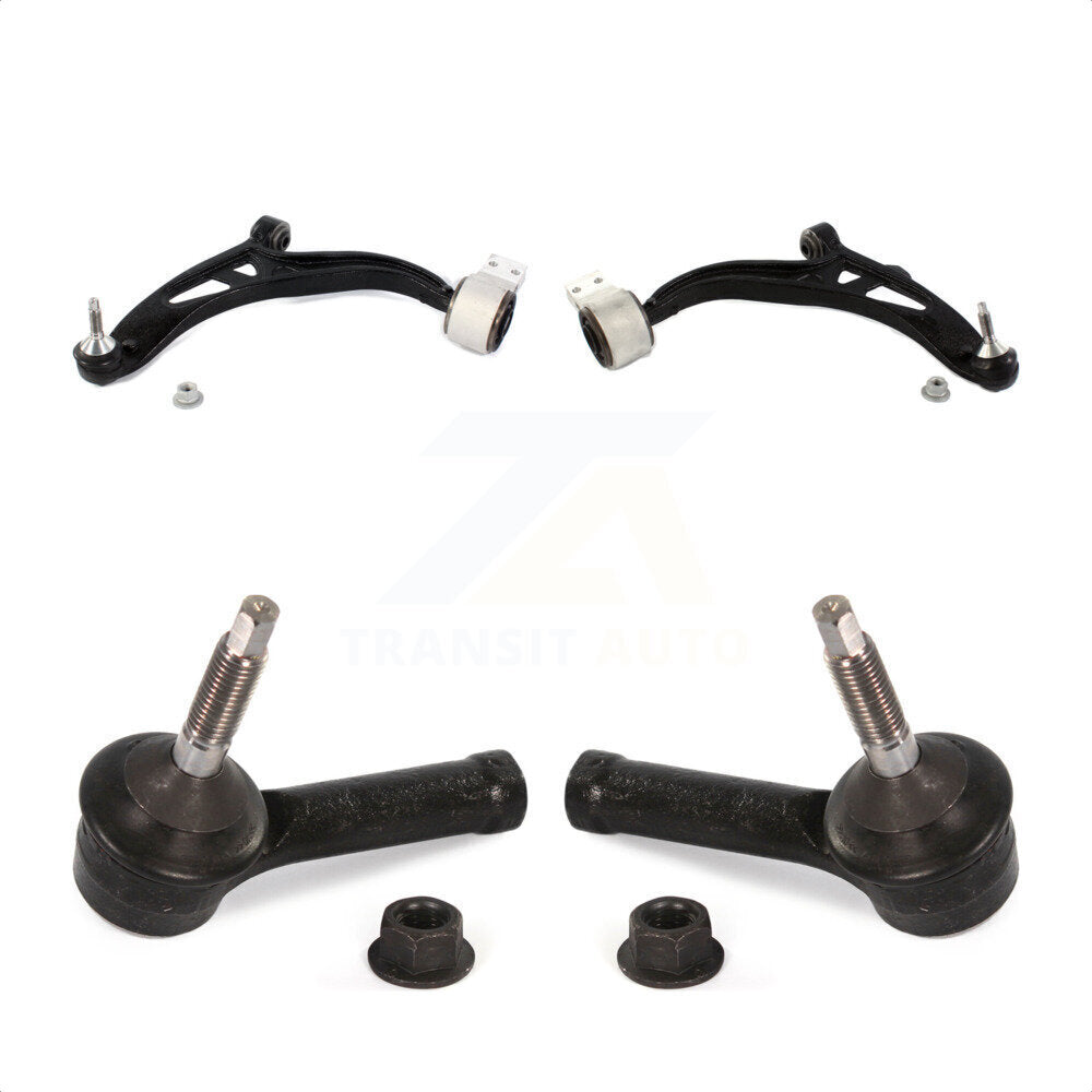 Front Suspension Control Arm Assembly And Tie Rod End Kit For Ford Explorer Police Interceptor Utility KTR-102908
