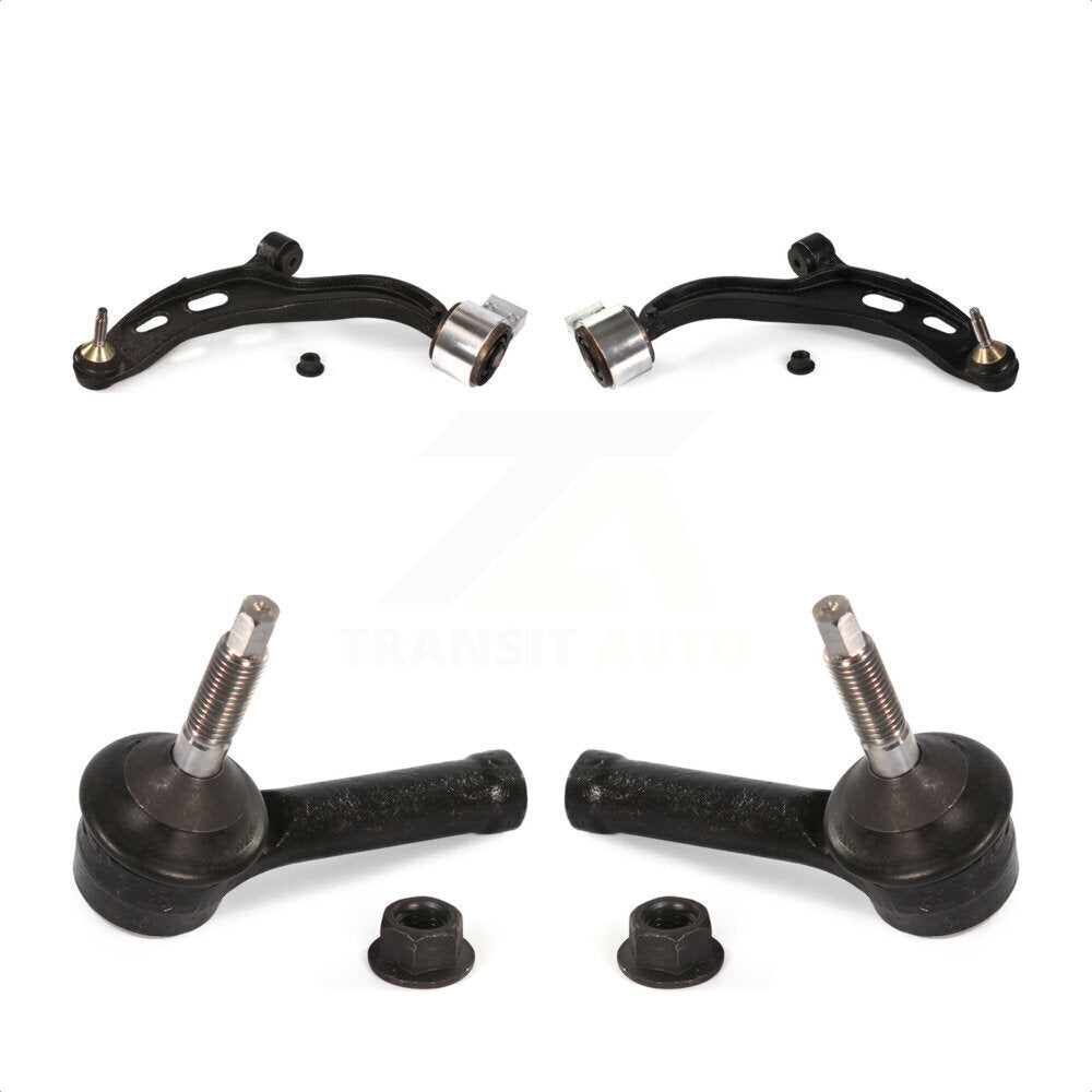 Front Suspension Control Arm Assembly And Tie Rod End Kit For Ford Police Interceptor Sedan Flex Lincoln MKT Special Service KTR-102912