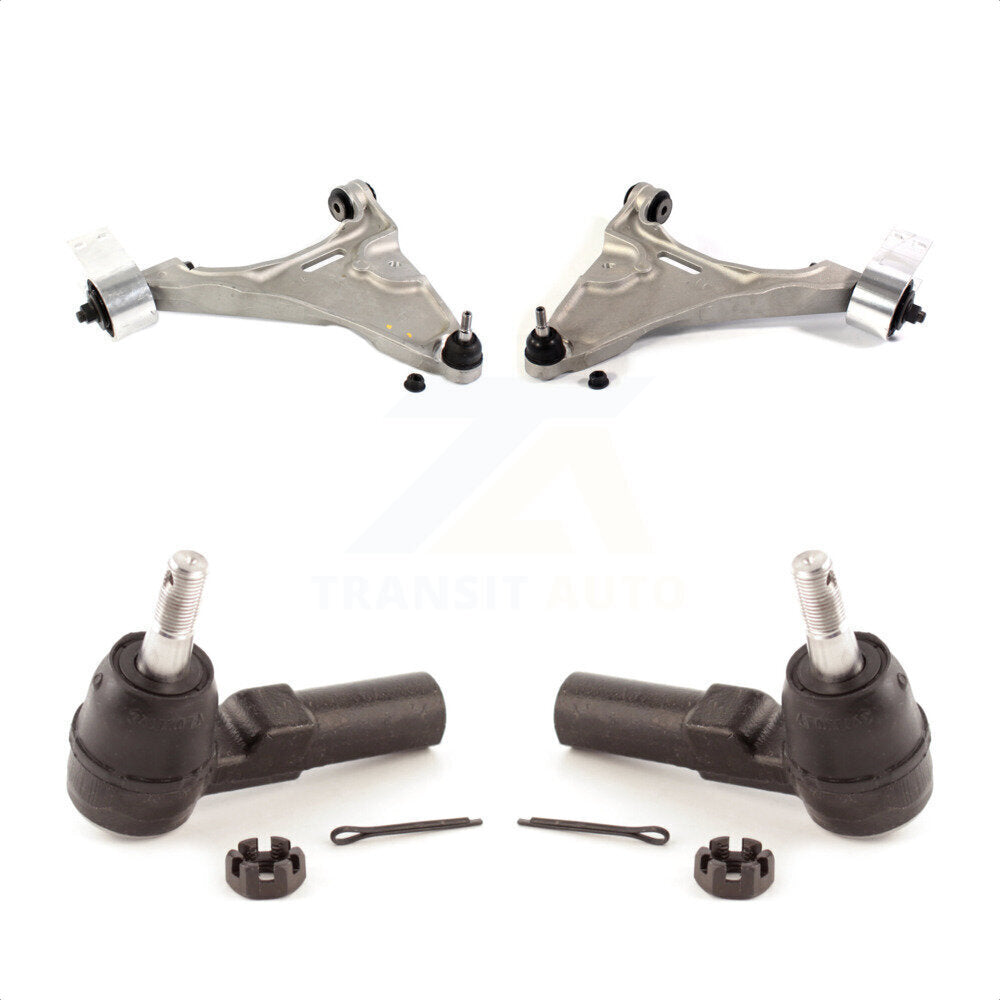 Front Suspension Control Arm Assembly And Tie Rod End Kit For 2006-2011 Buick Lucerne Cadillac DTS KTR-102918