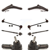 Front Suspension Control Arm And Ball Joint Assembly Steering Tie Rod End Stabilizer Bar Link Kit (8Pc) For Mitsubishi Lancer Outlander KTR-102945