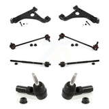 Front Suspension Control Arm And Ball Joint Assembly Steering Tie Rod End Stabilizer Bar Link Kit (8Pc) For Buick Encore Chevrolet Trax KTR-102970