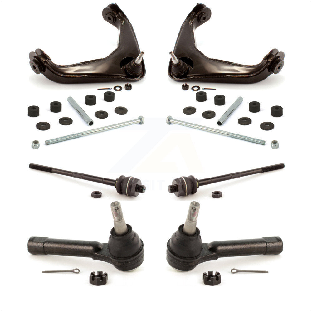 Front Suspension Control Arm And Ball Joint Assembly Steering Tie Rod End Stabilizer Bar Link Kit For Chevrolet Silverado 2500 GMC Sierra Suburban Yukon XL KTR-102973