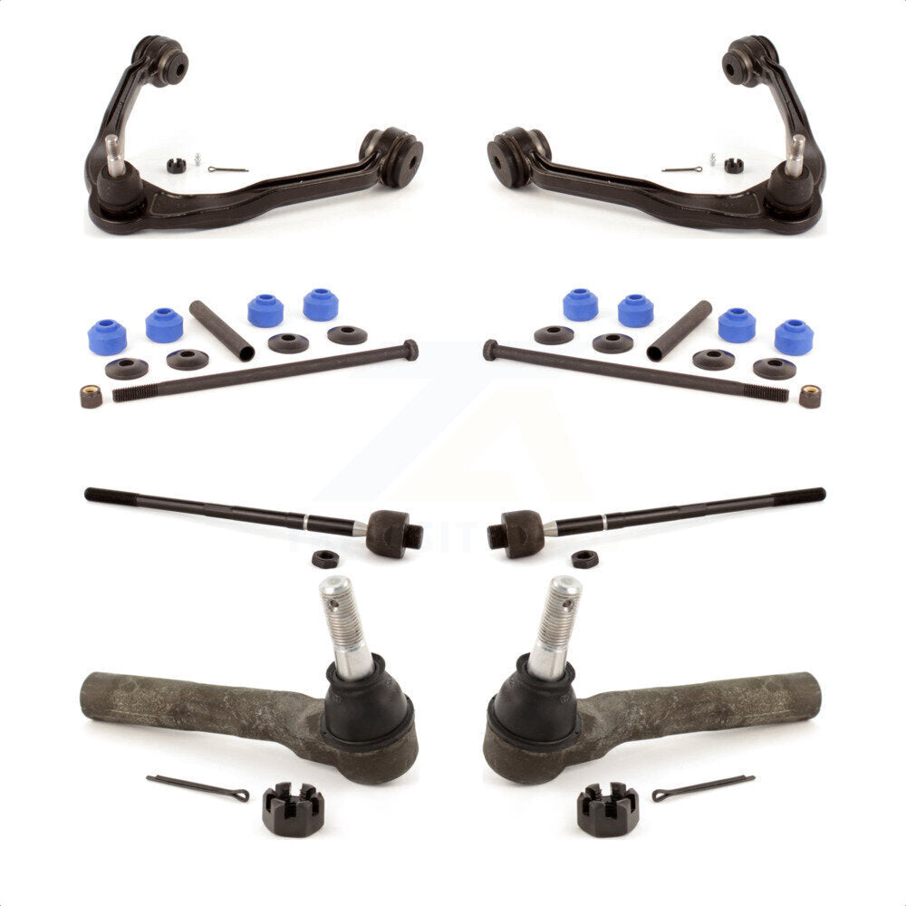 Front Suspension Control Arm And Ball Joint Assembly Steering Tie Rod End Stabilizer Bar Link Kit For Chevrolet Express 1500 2500 GMC Savana KTR-102983