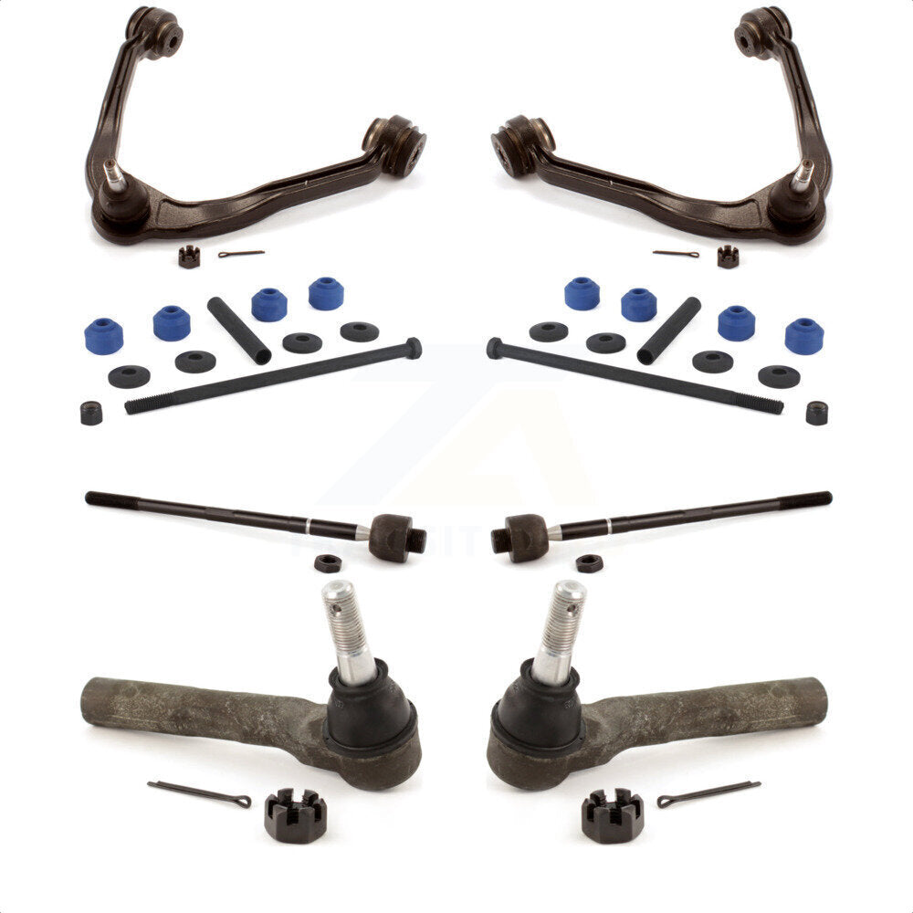 Front Suspension Control Arm And Ball Joint Assembly Steering Tie Rod End Stabilizer Bar Link Kit For Chevrolet Express 1500 2500 GMC Savana KTR-102984