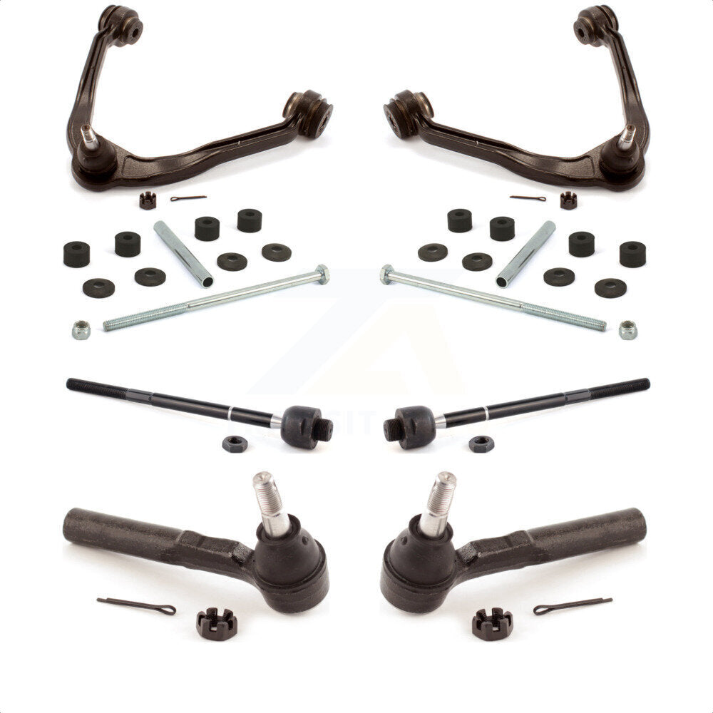 Front Suspension Control Arm And Ball Joint Assembly Steering Tie Rod End Stabilizer Bar Link Kit For Chevrolet Silverado 1500 GMC Sierra Classic KTR-102988