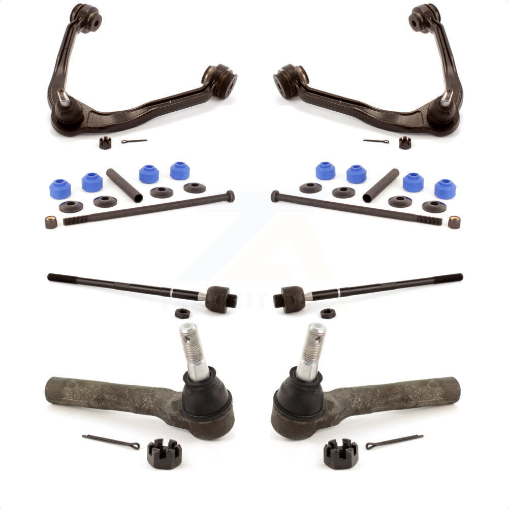Front Suspension Control Arm And Ball Joint Assembly Steering Tie Rod End Stabilizer Bar Link Kit For Chevrolet Express 1500 2500 GMC Savana KTR-102993