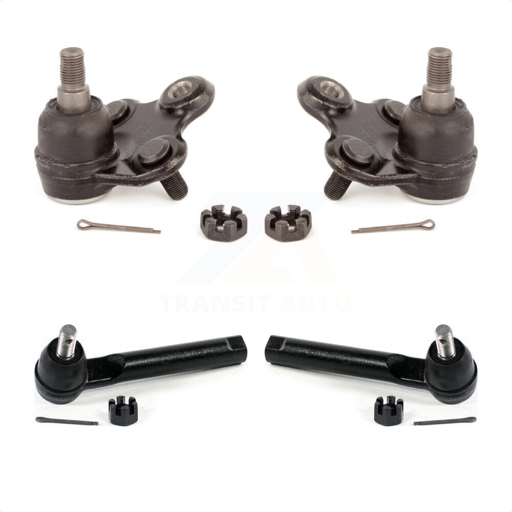 Front Suspension Ball Joint And Tie Rod End Kit For 2013-2018 Acura RDX Bolt-On Type KTR-102995