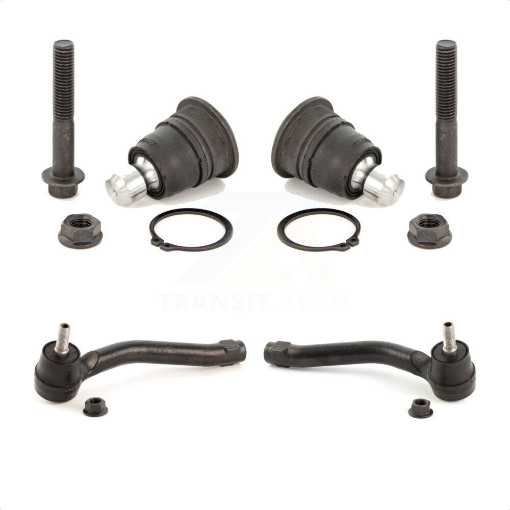 Front Suspension Ball Joint And Tie Rod End Kit For 2008-2013 Nissan Rogue KTR-103001