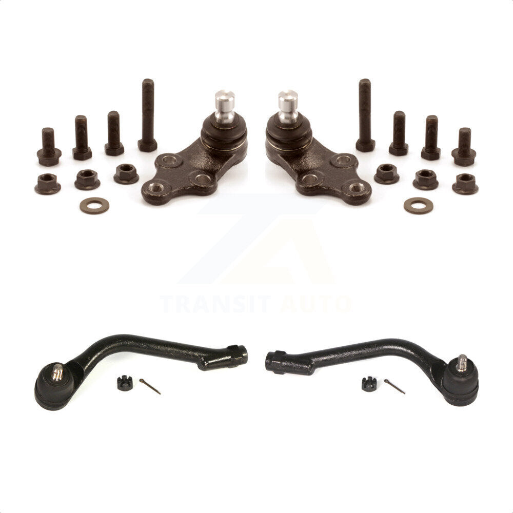 Front Suspension Ball Joint And Tie Rod End Kit For 2013-2018 Hyundai Santa Fe KTR-103004